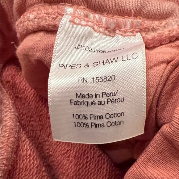 Veronica Beard Coral Pink Cozy Sweatshirt & Jogger Set XL - Picture 14 of 14